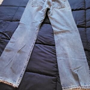 Levi's Men's Jeans - Light Blue 34x32 501 Button Fly. No holes.